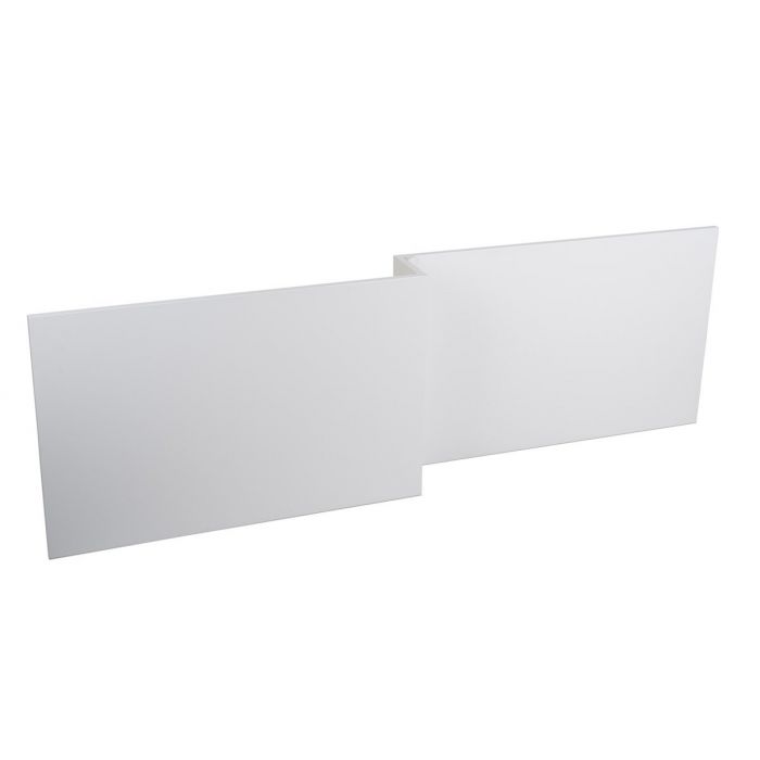 Modern Bathroom MDF Wooden Bath Adjustable Front Side End Panel Easy Cut Sizes