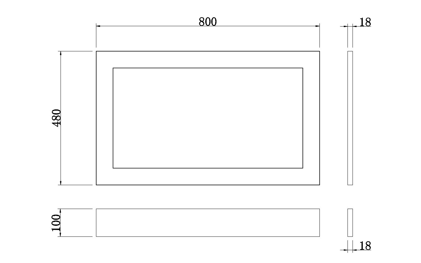 Modern Bathroom MDF Wooden Bath Adjustable Front Side End Panel Easy