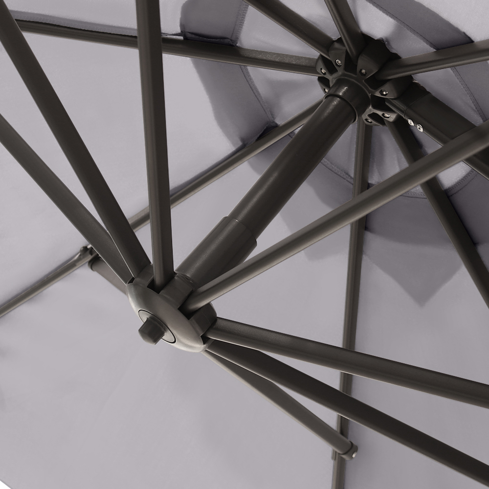 Garden Patio Banana Parasol 3m Sun Roma Umbrella Cantilever 360