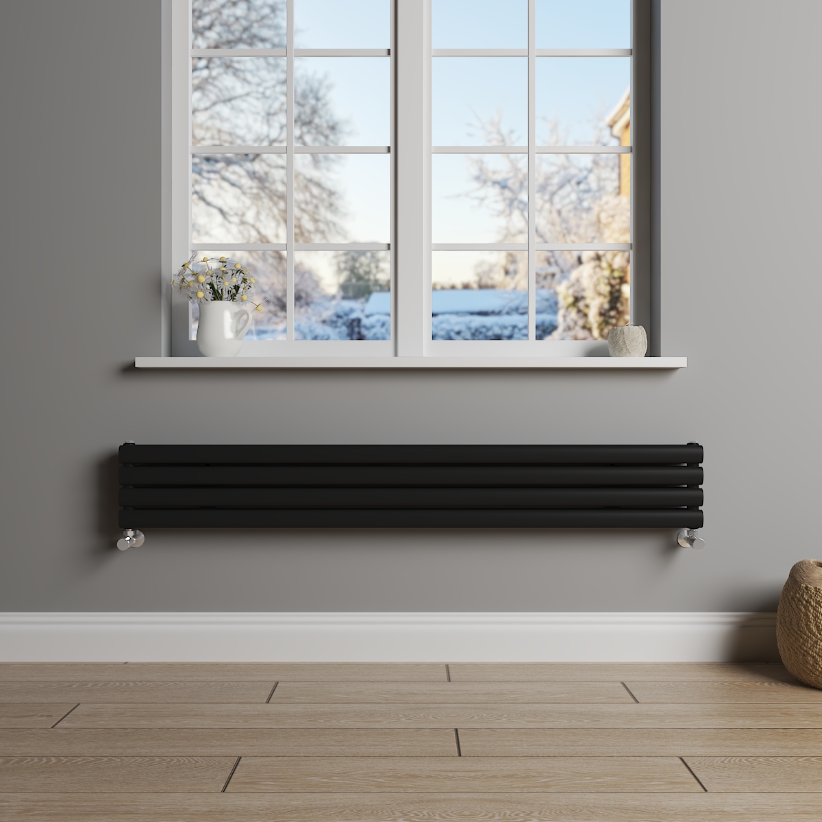 Off Centre Radiator Pinterest Designer Horizontal Radiator Oval Column Central Heating Double Panel ...