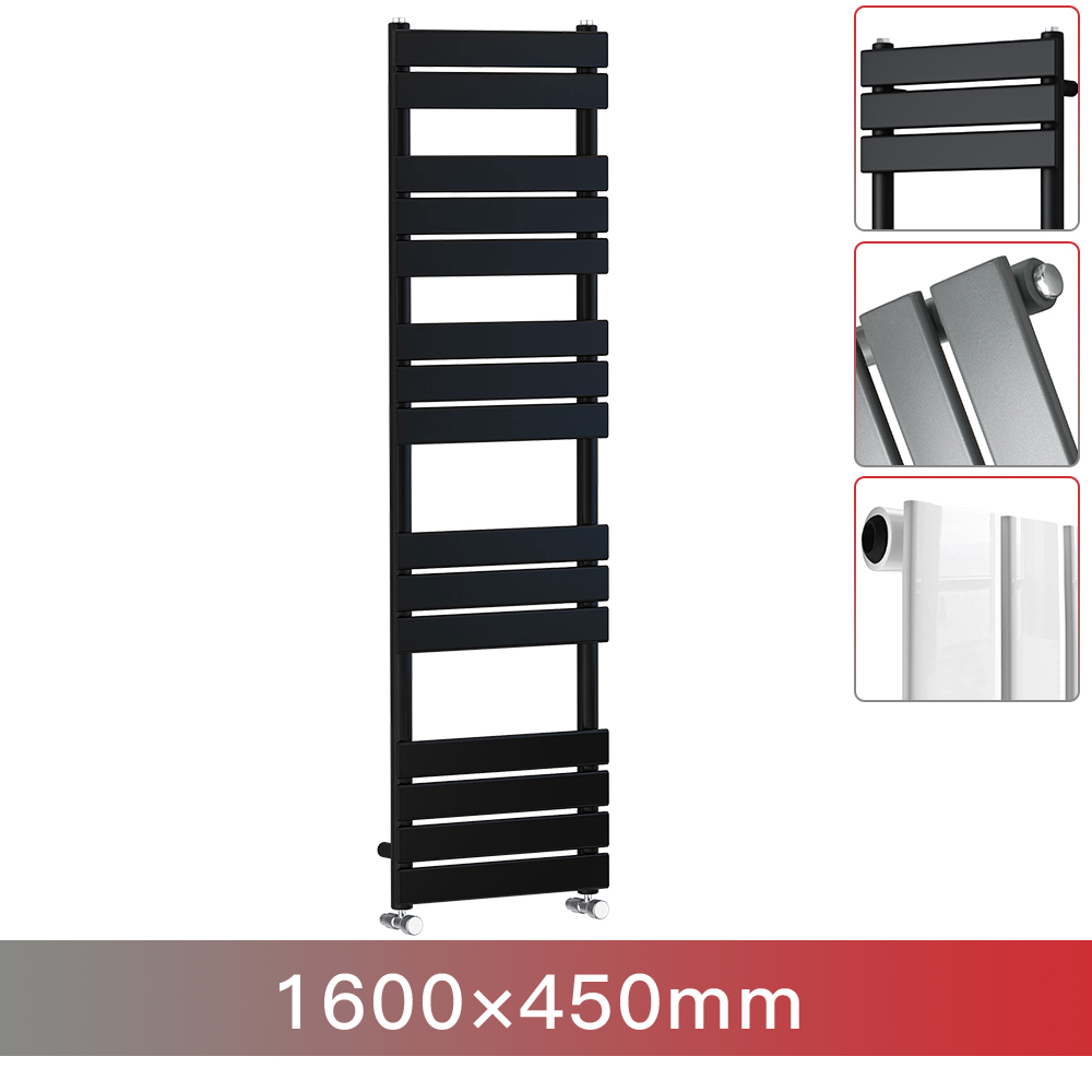 Bathroom Designer Radiator Flat Panel Oval Column Towel Rail Central Heating Rad