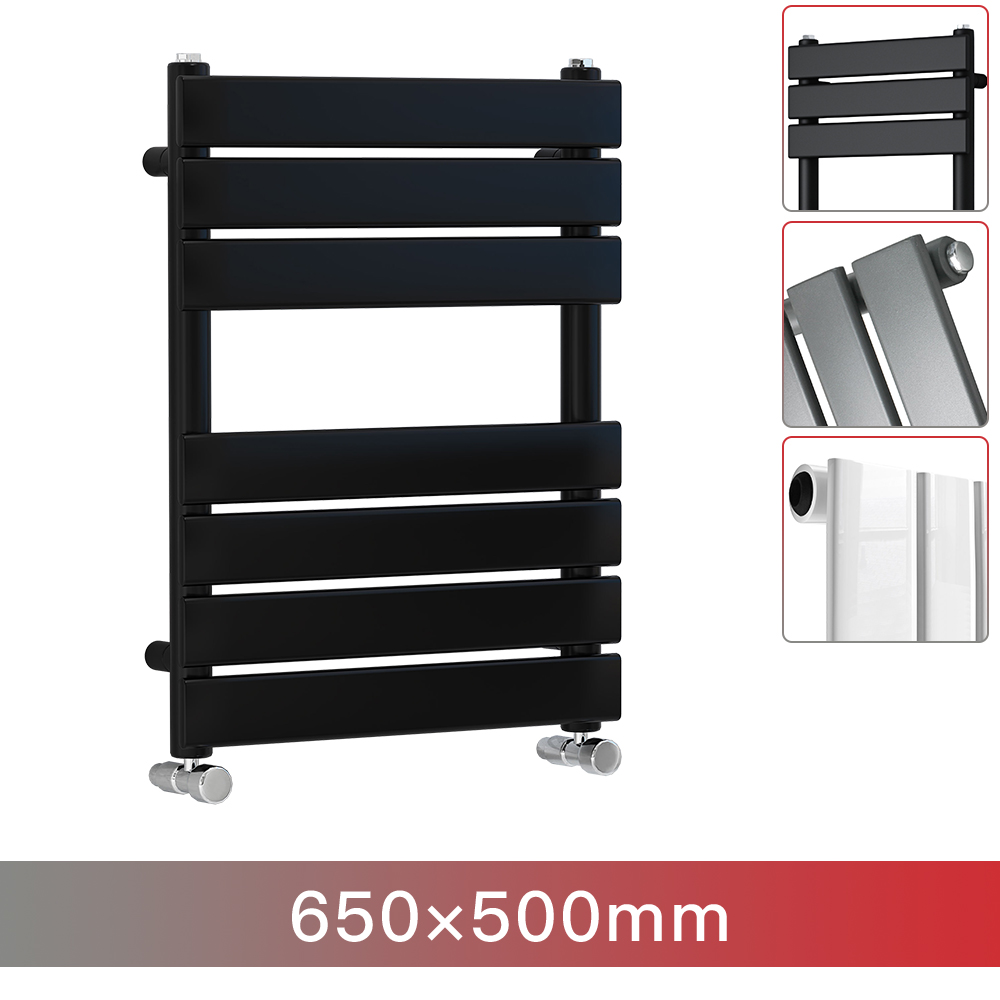Bathroom Designer Radiator Flat Panel Oval Column Towel Rail Central Heating Rad