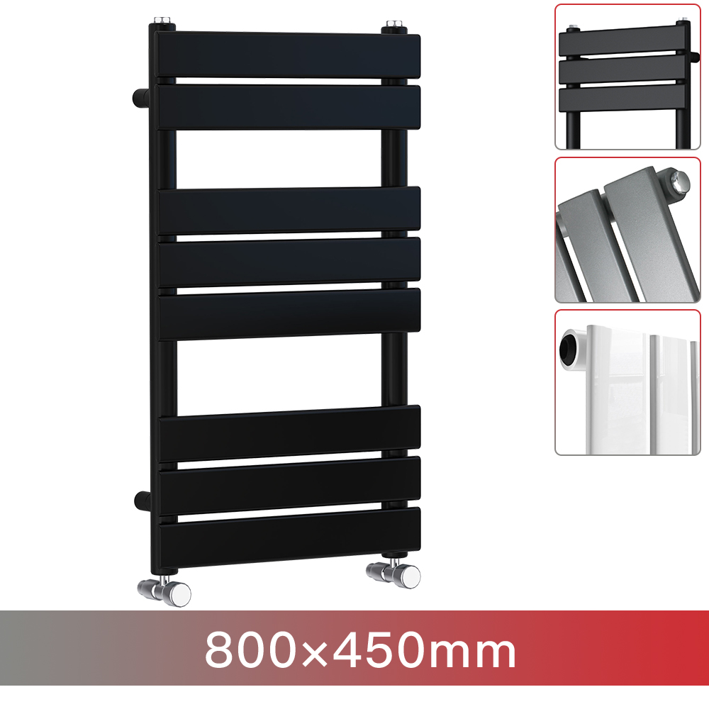Bathroom Designer Radiator Flat Panel Oval Column Towel Rail Central Heating Rad