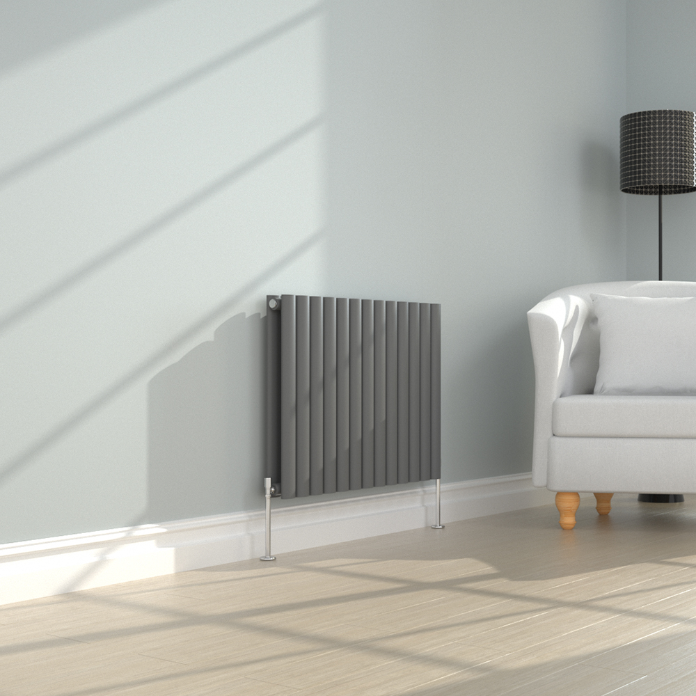 Vertical Horizontal Designer Radiator Oval Column Central Heating Panel ...