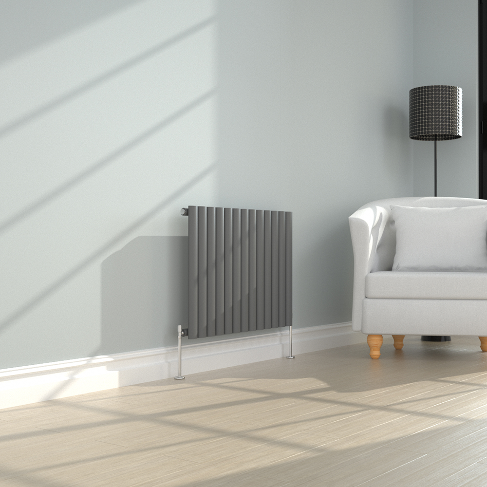 Vertical Horizontal Designer Radiator Oval Column Central Heating Panel ...