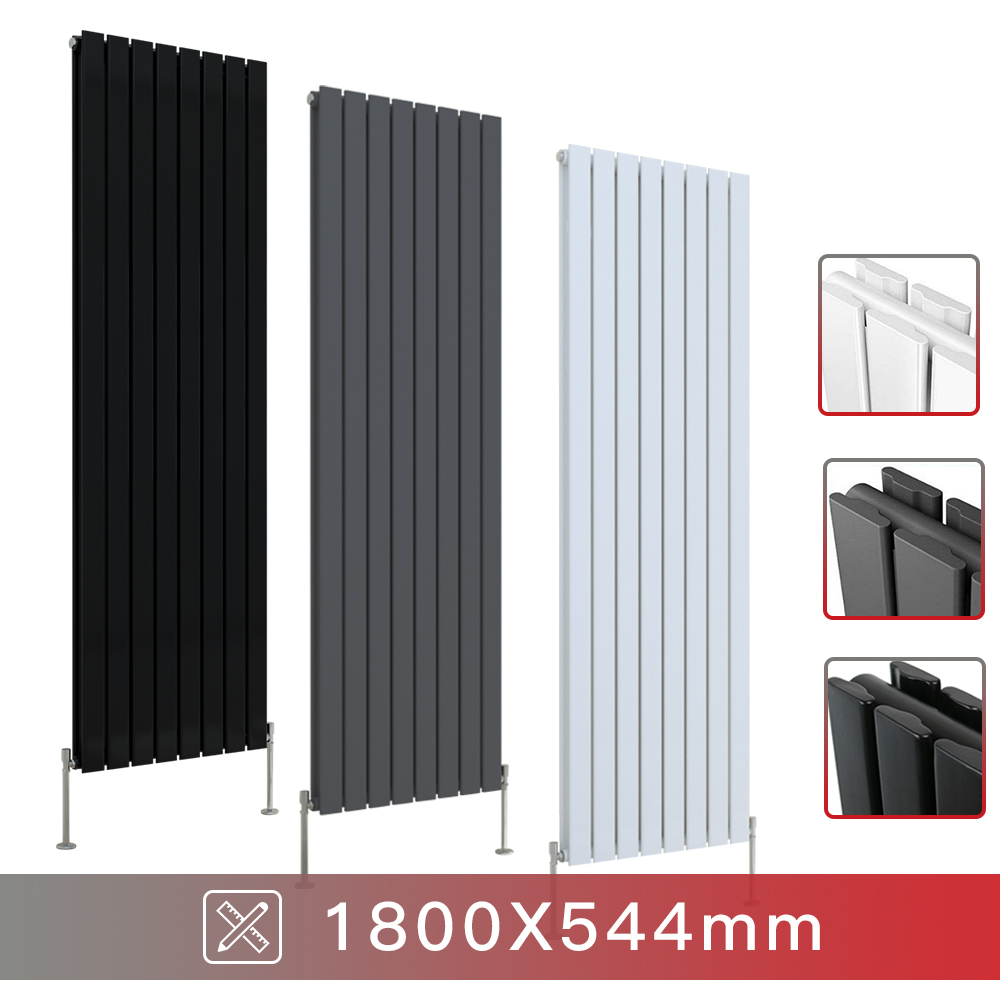 Bathroom Designer Radiator Flat Panel Oval Column Towel Rail Central Heating Rad