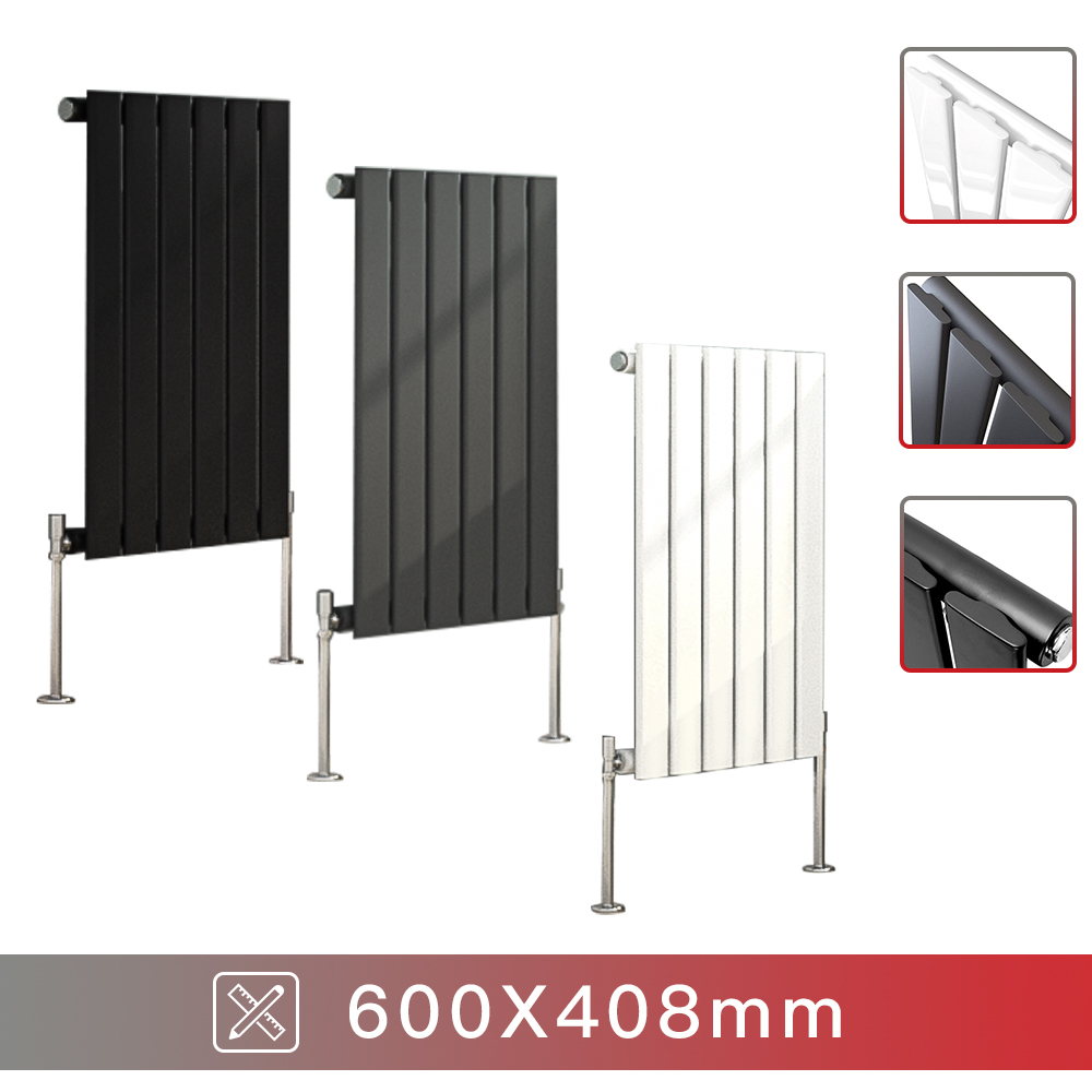 Designer Radiator Oval Column Flat Panel Vertical Horizontal Central Heating Rad